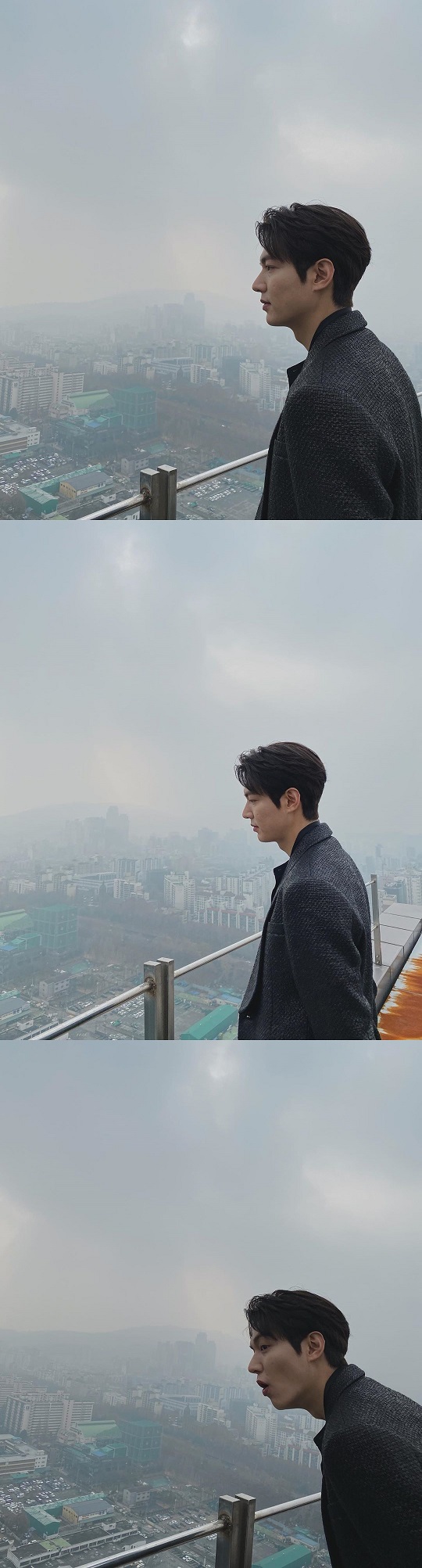Lee Min-ho flaunted his perfect sideline.Actor Lee Min-ho posted three photos on his Instagram on the 10th.The photo shows Lee Min-ho looking down from the rooftop of the building. The sleek jawline, nose, and warm visuals caught the attention of netizens.Meanwhile, Lee Min-ho will appear on SBS Drama The King: The Monarch of Eternity, which is scheduled to air in 2020.Photo: Lee Min-ho Instagram