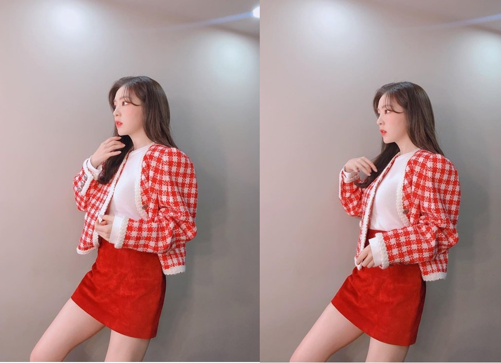 maekyung.com news teamGirl group Red Velvet member Irene announced the current situation through the photo.Irene posted several photos on her instagram on the 13th.In the open photo, Irene poses in a checkered jacket with an intense red skirt.Meanwhile, Red Velvet won two awards, the Song of the Year award and the AAA Asia Celebrity, which will be the grand prize at the 2019 Asia Artist Awards, which successfully ended in Hanoi, Vietnam on November 26th.