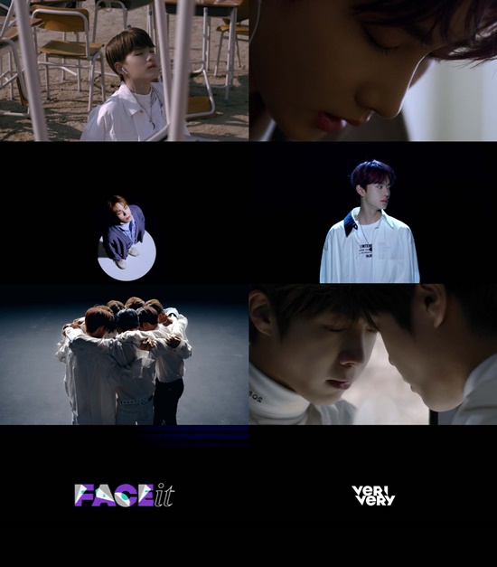 Verivery has made the comeback official on January 7th.Jellyfish Entertainment, a subsidiary company, has released a new mini album concept trailer video and album name FACE ME through official SNS on the 15th.In the released Trailer video, there are images of Ho Young, who is closing his eyes in a small classroom, Dongheon and Yong Seung dancing in an empty space, Minchan, Gyehyun, and Yeonho, which seem to be somewhere at stake.Then, when the screen turns off while facing his own appearance on the Internet, Kang Min, who makes an expressionless expression, gives a feeling like a movie.In particular, Verivery has been offering a mysterious aura with upgraded choreography with a deeper maturity, raising expectations for the musical spectrum they will show in the future.Verivery, who will open the first New Year, will launch a new Kahaani with the slogan FACE it and will make it with the public as well as fans in the future.The third mini album FACE ME, which contains the first episode, is a member of each member facing him, and it contains the first start of Kahaani.This is an infinite possibility, but it will draw a picture of young people who are hurt in alienation and disconnection, facing themselves, acknowledging themselves and loving themselves, and growing together with both fans and the public as well as Verivery.Meanwhile, Verivery is set to make a comeback on January 7, 2020, releasing her third mini album.Photograph: Jellyfish
