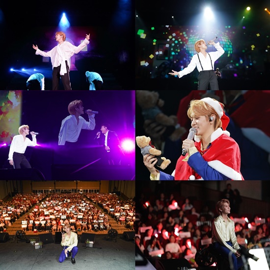 Rennes, a member of the group NUEST (JR, Aaron, Baekho, Minhyeon, Rennes), heated up Bangkok with an overseas solo event.NUEST Rennes completed the overseas solo event 2019 NUEST REN SPECIAL LIVE SHOW RENS LIFE IN BANGKOK on the 15th at Bangkok SHOW DC ULTRA ARENA HALL (Shoddy C Ultra Arena Hall) in Thailand, and made Renness own stage and corner through various stages and corners The plump charm gave me an unforgettable gift.This concert is the first solo event held by Rennes after his debut. It is the first solo event held at Taipei on the 7th, and it has a special meaning because it has a place to meet with fans from various regions overseas and communicate more closely.Rennes, who appeared on stage with a strong impression with performance with a temperance through his solo song PARADISE, was greeted by fans with friendly charms such as using photos and videos, conveying current affairs, interests, and daily life.In particular, Rennes exudes his charm by completing the stage that seems to see a musical by connecting four songs from Nam Jins Dingbee to Lee Seung Gis Smile Boy to his childhood, while exploding his charisma with a dance performance that is a medley of Michael Jacksons representative songs.In addition, Rennes also sang the duet with his father, TOMBOY, along with Lady Gagas Born This Way, which has a genuine narration and exciting performance.In addition to covering popular songs in the region, Rennes shared deep communication with the audience through music and showed a careful preparation for a special event corner for fans, he also performed the encore song Star Is Born OST Shallow and Run in the SkyRennes, who proved her global popularity by hosting her first overseas solo event from Taipei to Bangkok, made a special memory by building a bond between her eyes and ears as well as a corner with the audience.NUEST, which Rennes belongs to, will meet with fans in various activities in the future.PHOTOS: PLEDIS Entertainment