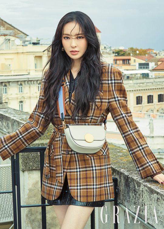 Actor Lee Da-hees pictorial, which is attracting attention with her slender body and excellent fashion sense, was released on the 23rd.Lee Da-hee showed off her elegant charm with a relaxed posture against the backdrop of Italys Rome.Lee Da-hee, who made use of points with a unique bag, has a variety of fashions, including skirts, pants, and two-piece styling.Lee Da-hee in the pictorial completed a modern yet chic style in a black inner with a check jacket.In another photoreal, Lee Da-hee boasted a sensual fashion using a trendy pattern of two-pieces.He showed off his superior proportions with his small face and long limbs, attracting attention.