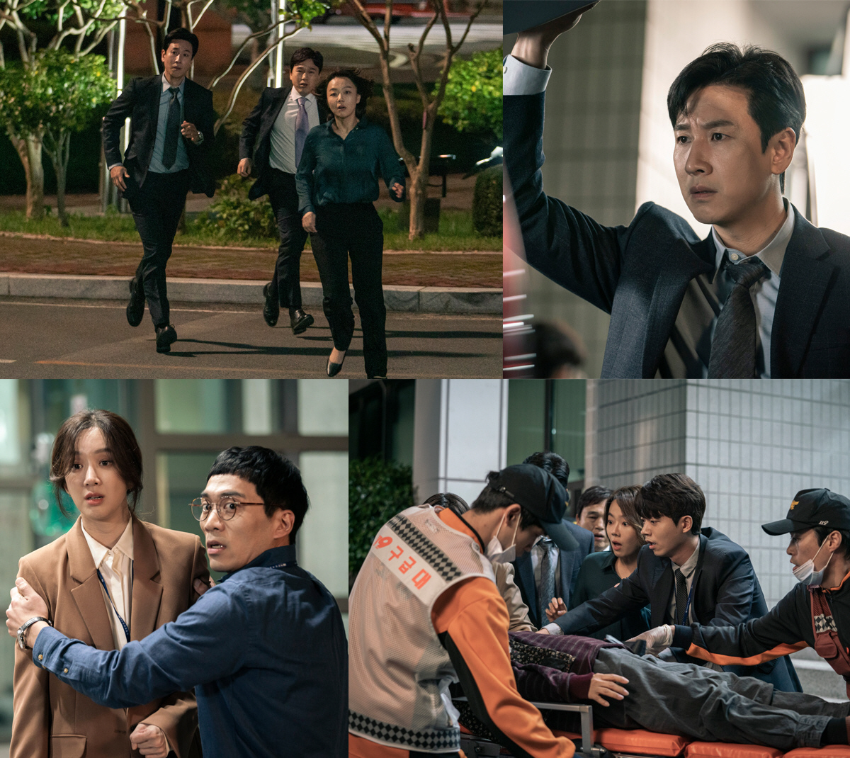 JTBC Prosecutor Civil War Office workers prosecutors are expected to run, and the background is highlighted.The Detective2 Department Office workers prosecutors who captivated viewers with their ordinary and soulful charm in JTBC Mon-Tue drama Prosecutor Civil War (director Lee Tae-gon, creator Park Yeon-sun, playwright Lee Hyun, Seo Ja-yeon, production Espis, total 16 episodes).Jinyoung Cheng, who is called the exile of prosecutors, and those who record second place in the year, and who are in the anger of Cho Min-ho (Lee Sung-jae), the head prosecutor, will run for some reason today (23rd).In this regard, the still cut released by the production team prior to the broadcast showed the prosecutors who were embarrassed.On a dark night, we can predict that something unexpected crisis occurred to them in the face of Lee Sun-woong (Lee Sun-gyun), who rushes in front of Ji Cheng, and looks into Ambulance with a serious expression, and Cha Myung-ju (Jung Ryeo-won), who was caught by Lee Jung-hwan (Ahn Chang-hwan)Above all, the last still cut that was released was captured by paramedics transporting someone on a stretcher.Who is the one who fell on the stretcher, what story is intertwined, and the story of the Detective 2 family rushing in the middle of the night.In the peaceful and quiet local city of Jinyoung, I am curious about what other episodes the Office workers prosecutors who seem to be unwinding for a single day will produce.I am grateful to the viewers who watched Prosecutor Civil War with a keen interest from the first week of broadcasting, said the production team of Prosecutor Civil War. I would like to ask for your expectation because there will be various episodes that will give small but pleasant fun, including the relationship between Sunwoong and Myeongju,Prosecutor Civil War 3rd, Monday night, 9:30 p.m., JTBC broadcast.