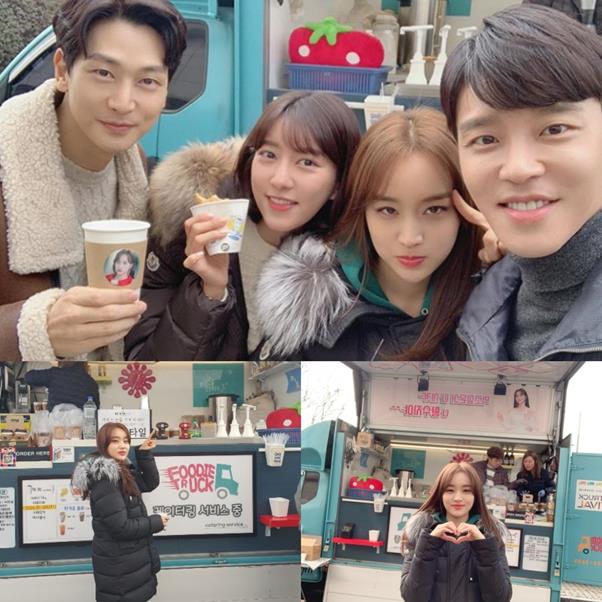 In the KBS1 daily drama Walking the Flower Road, actress Refinery People sent a coffee & exhaust car to the shooting scene, showing off the opposite warmth from the cast.Refinery Peoples agency T & I Cultures recently posted a Celebratory photo smiling in front of the Coffee & Exhaust car that Refinery People sent to the shooting scene of Walking only the Flower Roadhas released the book.The coffee and exhaust car had a banner reading, I want to eat everything, Im Bae Suzy, and it showed the famous ambassador of the only one, the only one of the most frightening and unscary ones in the world.In the drama, Hwang Suzy, who is blatantly interfering with the male and female characters Choi Yoon-so and Bongcheon-dong (Seok Jeong-hwan), is in charge of the drama, but in reality, Refinery People, a good friend to everyone, showed off his friendship by revealing a picture together with Choi Yoon-so Se-hwan Shim Ji-ho in front of Coffee & Bae Gi-cha on SNS.He wrote, Ill try again after the warm tea that my beloved sister and my T&A cultures family sent me.KBS1 daily drama Walking on Flower Road, starring Refinery People, is broadcast every Monday through Friday at 8:30 p.m.