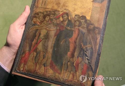 르네상스 화가 치마부에의 '조롱당하는 예수' [AP=연합뉴스]