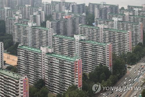 송파구 잠실 주공5단지 전경 [연합뉴스 자료사진]