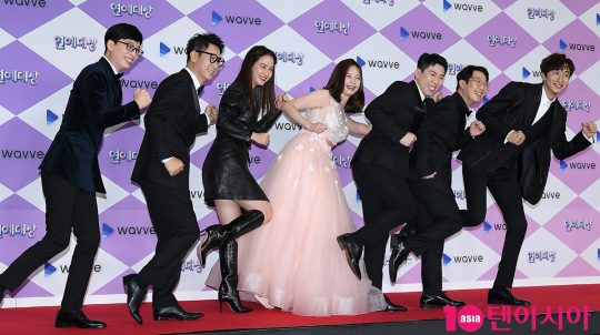 The Running Man team attended the 2019 SBS Entertainment Grand Prize red carpet event held at SBS Prism tower in Sangam-dong, Seoul on the afternoon of the 28th.