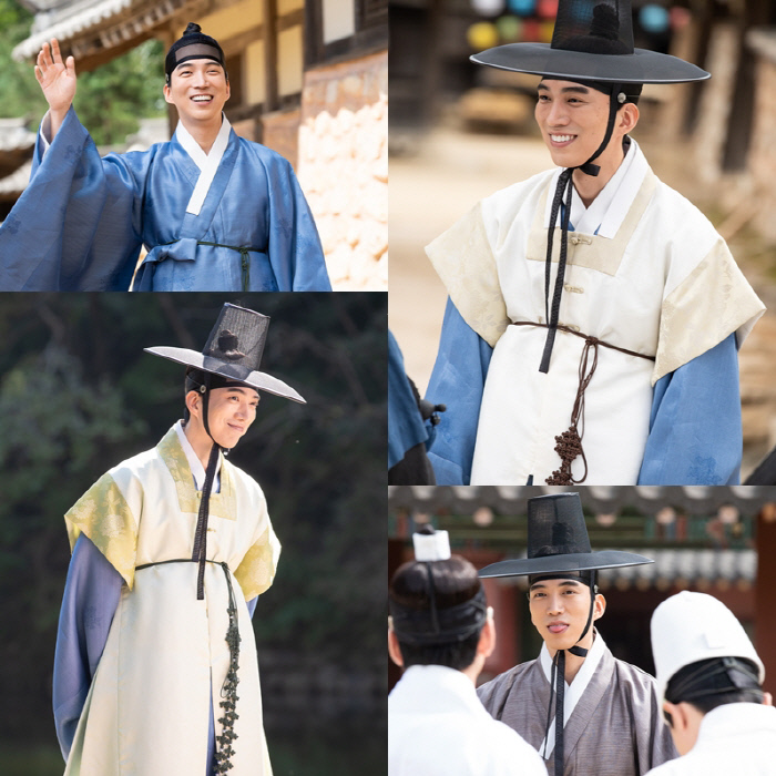 The Reversal Story charm of War of GLOW Do Sang-woo was captured.Actor Do Sang-woo, who transformed into a great army in the Joseon Dynasty, released behind-the-scenes photos in the TV CHOSUN special drama Gantaek - War of GLOW (director Kim Jung-min / playwright Choi Soo-mi).The warm visuals of Do Sang-woo in the public steel catch the eye.Captured at the scene of the drama, he showed the charm of Reversal story by shooting The Earrings of Madame de... and making a cute expression with his tongue out in the form of a smile and hand greeting toward Eunbo (Jeon Se-yeon).Especially during the rehearsal, I looked at the opponent Actor and looked at the eyes and breathed and did not lose a bright smile throughout the shooting, making the scene atmosphere warmer.In the last broadcast, Do Sang-woo showed the political ambition behind the appearance of a simple and free flowering, and raised the tension in the drama.With his future performance expected more, TV CHOSUN Gantaek - War of GLOW will be broadcast every Saturday and night at 10:50 pm.