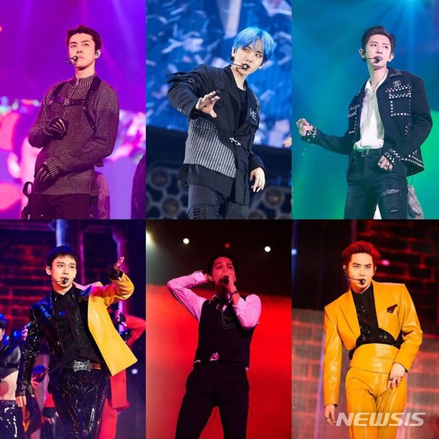 According to his agency SM Entertainment, EXO held a performance of EXO Planet #5-Exploration [dot] - at the Olympic Gymnastics Stadium in Seoul Songpa-gu from 29th to 31st of last month.This concert is the Walk the Line performance of EXOs fifth solo concert and the finale that was held in July.The show sold out all three times, bringing together a total of 45,000 viewers, and on the last day of the show, it was broadcast live around the world through Naver V-VIVE+, which received a hot response.EXO has released hits such as Run, Addiction, Call Me Baby and other songs from Regular 5th album Dont Mess Up My TEMPO and Regular 5th album repackaged Love Shot (LOVE SHOT).It gave a total of 27 fantastic performances, including solo stages by members, including Chens Miracle of December and Kais Confession patronage, and the stage of Sehun and Chanyeol units.The EXO Regular 6th album Option, which was released last November, was also newly set up to make fans enthusiastic.The audience enthusiastically enjoyed the performance by wearing the dress codes every time in the colors that symbolize the winter albums of EXO such as red and green, black and gray and white, brown and white.