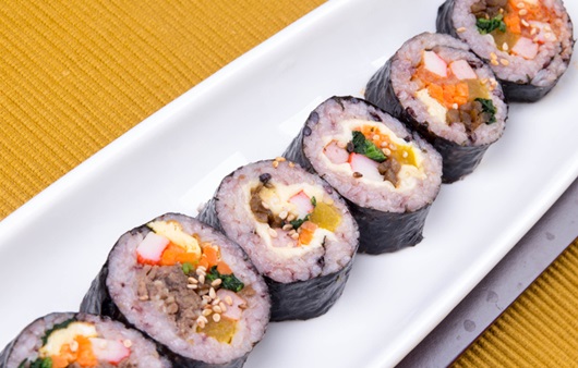 하얀김밥 이미지
