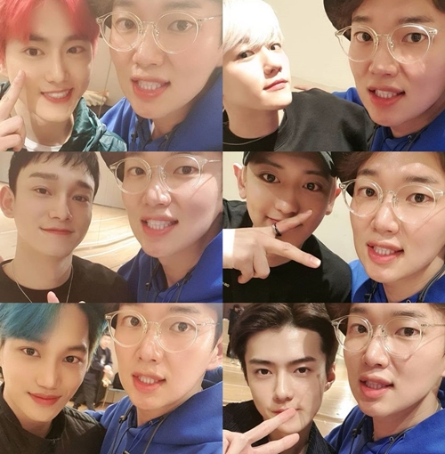Respectful MemoriesBroadcaster Jang Sung-kyu took EXO and Walkman shooting Celebratory photohas released the book.Jang Sung-kyu posted a picture on his instagram on the afternoon of the 3rd with an article entitled D-day # Walkman EXO # Extraordinary Memories # Extraordinary # EXO.The photo is a self-portrait with Jang Sung-kyu EXO members.EXO boasted a variety of charms, and Jang Sung-kyu also boasted a warmth that was not pushed by EXO.However, even if EXO members changed, he showed the same attitude and expression, and the reaction that Jang Sung-kyu was put only caused the laughter of the viewers.Also, when the floor was seen through the camera application of Jang Sung-kyu, a netizen wrote, Please stop using the application.He saw this and he was sensibly saying, It is harder to break than alcohol.On the other hand, Jang Sung-kyu has appeared on YouTube channel Walkman and is nicknamed Sunnamgyu and is loved by him.