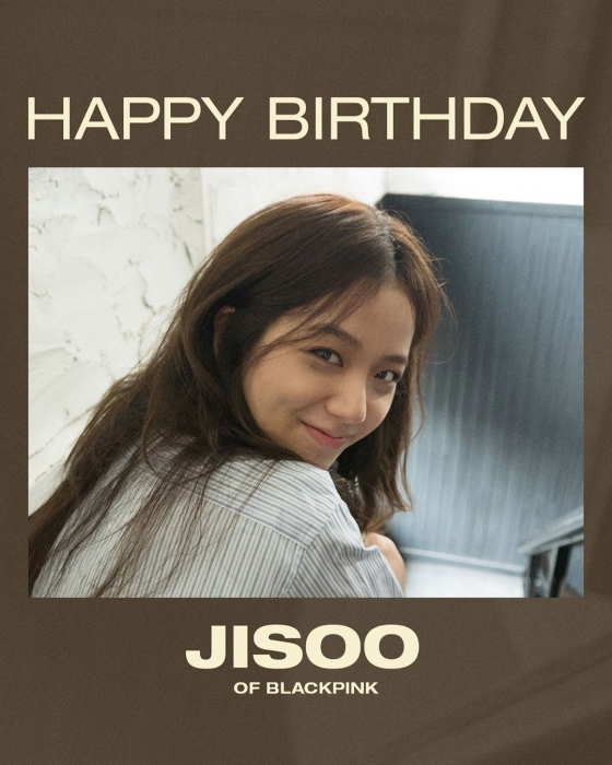 On the 3rd, at 0:00 BLACKPINK official Instagram posted a picture with the article #BLACKPINK #BLACKPINK #JISOO #JiSoo #HAPPYBIRTHDAY #202020103 #YG.The photo shows JiSoo with the article HAPPY BIRTHDAY JISOO OF BLACKPINK.JiSoo laughed back in the picture and laughed and gave a warm heart.JiSoo also posted the same photo as the post on the 3rd, and then wrote #20200103.So kids model Ella Gross said, Happy birthday to your sister! I love you so much! (Unni Happy birthday to you!!!I love you so much!), and the netizens commented, Happy birthday, my love, I love you the most in the world and Happy birthday in the world.Meanwhile, BLACKPINK, which JiSoo belongs to, is scheduled to release a new album earlier this year.