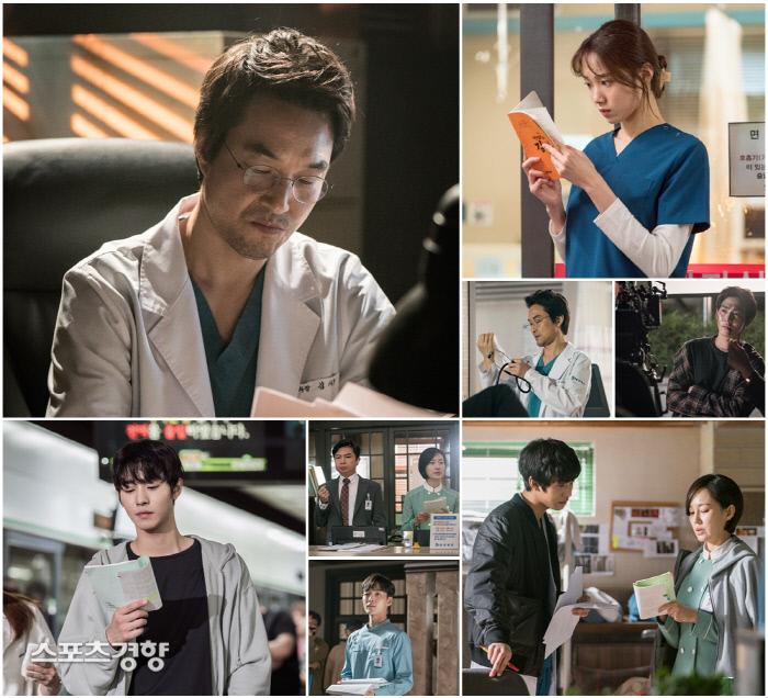The scene behind-the-scenes photos of actors appearing in SBSs new monthly drama Romantic Doctor Kim Sabu 2 are pouring out their passion for acting have been released.The first romantic Doctor Kim Sabu 2, which will be broadcast on the 6th, is a medical drama set in the background of a poor stone wall hospital in the province. It tells the story of doctors who run fiercely by meeting Han Suk-kyu, a geek genius doctor.It is the second season of Romantic Doctor Kim Sabu which was broadcast in 2016.Han Suk-kyu, Lee Sung-kyung, Ahn Hyo-seop, Jin Kyeong, Im Won-hee, Kim Min-jae and others are not in the process of analyzing the script.They memorize the ambassador in the form of Muaji and concentrate on monitoring the footage.Han Suk-kyu is committed to script everywhere because of the high metabolic volume.In the photo released on the 4th, Han Suk-kyu is sitting at the desk of the Doldam Hospital in the drama and is looking at the script only.In addition, Lee Seo-young, Ahn Hyo-seop, Jin Kyeong, Im Won-hee, Kim Min-jae are also concentrating on the shooting scene by concentrating on their script or co-working with their opponent Actor.The actors who read and read the script and do their best to improve the perfection of the work, said Samhwa Networks, a production company. Sometimes, actors who are head-to-head and sometimes passionate about scripts will show genuine performances.The romantic doctor Kim Sabu 2, which was organized as SBSs new monthly drama, will be broadcasted at 9:40 pm on the 6th.