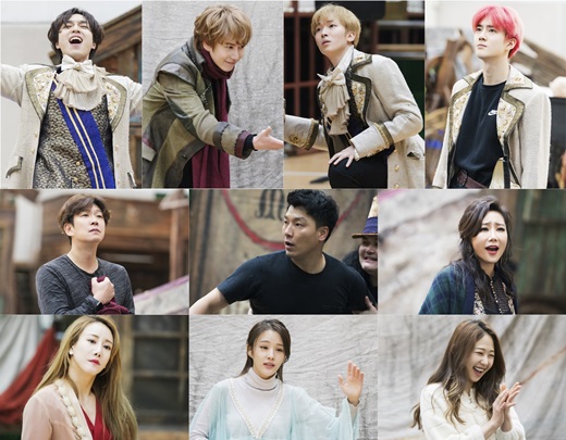 The musical Laughing Man which is about to open on the 9th has released the practice scene.The production company EMK Musical Company released a photo of the practice scene of Smiley Man on the 6th, three days before the reenactment, and conveyed the vivid enthusiasm.Lee Seok Hoon, Cho Kyuhyun, Park Kang-hyun, EXO Suho, Min Young Ki, Yang Jun Mo, Shin Young Sook, Kim Sohyang, Kang Hye-in and Lee Soo-bin are immersed in their characters as if they were in the show.First, Lee Seok Hoon and Cho Kyuhyun, who play Gwynflen, a sensual young man who plays clown in a wandering theater with an indelible smiley face, remind Gwynflen of the play at once with their sparkling eyes and pure expressions.The deep acting skills of Park Kang-hyun and Suho, who were well received at the 2018 premiere, are also felt through the photos.I wonder what kind of charm each of the four Gwynflens will have, which will be newly born with the added appeal number.Min Young-ki and Yang Jun-mos heavy charisma, who plays the role of Ursus, who leads the center of the story and the wandering drug maker, are also noticeable.Yang Jun-mo, who will re-enact the desperate paternity shown in the premiere of the new stage of the new transformation by joining the reenactment, said that he showed the weight of filling the practice room every practice.The fascinating atmosphere of Shin Young-sook and Kim So-hyang of Josiana Yeo-jok, who have deep emptiness in their charming appearance, is also incredible.Shin Young-sook, who showed the best performance from the premiere, and Kim So-hyang, who participated in the new cast, will perform a two-color femme fatale.In addition, the delicate emotions of Kang Hye-in and Lee Soo-bin, who played Dea with a pure soul that finds beauty in the mind, although they are not seen in front, shined in the practice room.The story of Dea, which is like pure white, is melted in each gesture and each gesture.The laughing man official said, There are only three days left to meet with the audience.As we announced on the live broadcast of Sits Prove on the 1st, the stage is more complete than the premiere, he said. As such, actors are working hard to show perfect stage and detailed characters.In addition, the excellent number of smiling man that can not be seen only by the photo of the practice scene released today, the excellent digestion of the actors, and the perfect chemistry between the actors who completed together will be unfolded on the stage.I would like to ask for your interest and affection until the opening of the 9th. On the other hand, Laughing Man is a work based on the novel of Victor Hugo of the century, which is based on the 17th century England, which had a terrible monster face, but it is a work that criticizes the situation where justice and humanity collapsed along the journey of Gwynflen with pure heart and deeply illuminates the value of human dignity and equality.The show will be performed at the Seoul Arts Centers Opera Theater from Jan. 9.