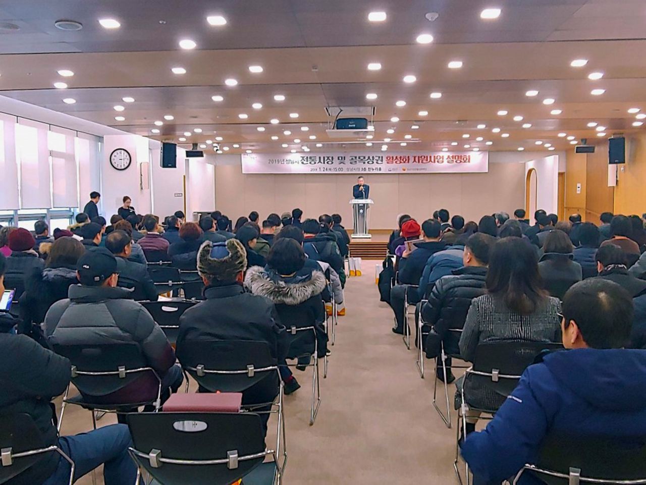 시장골목 이미지