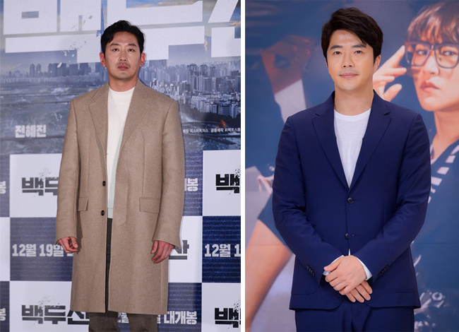 2018년과 2019년 건물을 다수 사들인 하정우(왼쪽). 법인으로 건물 매입한 권상우. [동아DB]