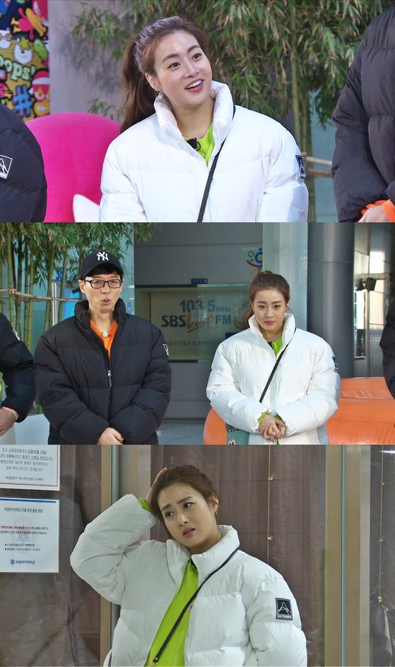 On SBS Running Man, which will be broadcast on the 12th, Short Sora Kang So-ra will be released.Last week, Kang So-ra, Ahn Jae-hong, Kim Sung-oh and Jeon Yeo-bin were announced as the team leader of each team.Kang So-ra showed pure charm that was more than the entertainment, such as being deceived and deceived by each other, and not being able to lie to the other person and being revealed in the expression.In this weeks broadcast, Kang So-ra emits another wild beauty with the straight Sora instinct.Kang So-ra, despite the interference, was honest and straight in the game, and Yoo Jae-seok, who saw it, announced the birth of the character Sora by adding that Kang So-ra has no side and runs toward the right game.In particular, despite the endless physical gags, such as the members falling down during the mission, it is the back door that everyone laughed at the life of the straight Sora, such as practicing the mission alone in the corner for victory.