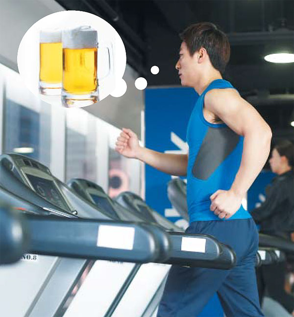 술을 마시는 만큼 우리 몸의 근육량은 감소한다. /신지호 헬스조선 기자