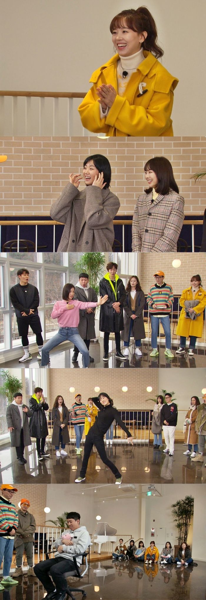 Actor Kang Han-Na, Keum Sae-rok, Lee Ju-young and Apink Park Cho-rong appear on Running Man to play Couple Race.SBS Running Man, which will be broadcasted on the 19th, is expected to be more active in 2020. Kang Han-Na, Keum Sae-rok, Lee Ju-young and Park Cho-rong appear and emit fresh charm from the opening.Keum Sae-rok said, I did not play much more because I did not have any friends among the guest at the time of appearing in Running Man last year. I want to be with a close person in this second appearance.Keum Sae-rok appeared in Running Man with Actor Lee Ju-young, who appeared in the movie Dokjeon together.Keum Sae-rok showed off his extraordinary best friend Chemie in a relaxed atmosphere as he appeared with his close sister Lee Ju-young.Lee Ju-young, who appeared in Running Man on the recommendation of Keum Sae-rok, foresaw the Running Man s Steel Serieser as a nickname of Steel Serieser in the movie.I am working hard on the sudden dance demands of the members, but I showed a strange appearance somewhere and laughed with a response of Is not the wooden doll dancing?After the Running Man 9th Anniversary Fan Meeting, Apink Park Cho-rong, who first met with the members, also revealed his ability to play a martial arts game for eight years, revealing his cute appearance and other powerful charm.In addition, Running Man Half Fixed Kang Han-Na visited Running Man in about two months and led the atmosphere with rusty entertainment feeling.Running Man, which is decorated with Couple Race with four people, will be broadcast at 5 pm on Sunday, 19th.