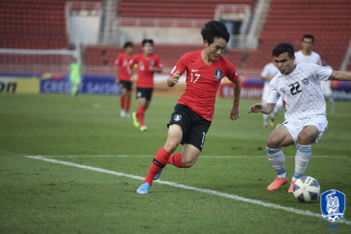 엄원상. 제공 | 대한축구협회