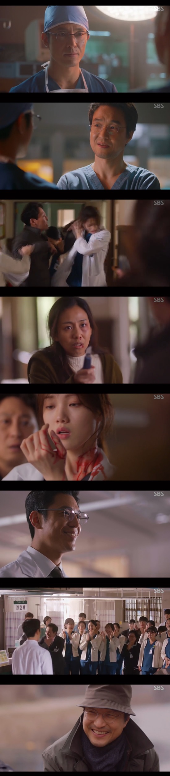 As soon as Kim Ju-Hun became the new director, he began to provoke Han Suk-kyu, and Lee Sung-kyung was in Danger.In the 6th episode of SBSs Romantic Doctor Kim Sabu 2 broadcast on January 21 (playplayplay by Kang Eun-kyung/directed by Yoo In-sik, Lee Gil-bok), Kim Ju-Hun challenged Kim Sabu (played by Han Suk-kyu).When the patients came to the hospital, Kim asked Park Min-guk for help, and Park Min-guk reluctantly helped the surgery and said, What if I did not come in?So how many patients have died? Kim said, So there are a lot more people who have saved them.Kim said, So this is not a place where you can operate so elegantly.Park Min-guk said, I will have to correct the system that goes back to the old-fashioned way without proper manuals when I see the situation today.Im sure youll have to control your madness, he said.Kim Sa-bu, everyone here calls me that way, Kim said.After Do Yun-wan (Choi Jin-ho) asked, Did you find How to push Buyongju? Park Min-guk said, How about it? There are not many Hows to beat him at Doldam Hospital.Instead, it is possible to make him feel humbled to believe that he is right. The first How, which Park Min-guk, who became the new director, was the wage increase. I felt a lot of Savoie when I saw the poor environment.Improve your treatment.As head of the hospital, I will continue to improve your treatment and recover your deficit at Doldam Hospital, he said. I will continue to work to improve your treatment and recover your deficit at Doldam Hospital.When a man was caught cheering by medical staff on Park Min-guks wage increase, Kim Sa-bu met with the former head of the power plant, Yeo Un-yeong (Kim Hong-pa), and said, My head is a good Savoie.When Yeo Un-yeong asked, Yes, it seems like there are some prudent and principle. Maybe its a trickier opponent than Do Yun-wan. Is that okay? Kim said, What are you going to do?As the full-scale confrontation between Kim Sa-bu and Park Min-guk began, Cha Eun-jae (Lee Sung-kyung), who was at the end of the broadcast, argued with her husband after learning that a Korean husband from multicultural families assaulted a foreign wife.The husband fought to tell Cha to not care about other peoples housework, and his wife approached him with a knife. Cha Eun-jae was stabbed to death by a knife, saying, No.Yoo Gyeong-sang