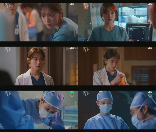 Actor Lee Sung-kyung is being Cheering as a growth character.In the 6th episode of SBSs Romantic Doctor Kim Sabu 2, which aired on the 21st, there was a scene in which Cha Eun-jae (Lee Sung-kyung) overcomes the depression and successfully completes emergency surgery.Due to the trauma patients who suddenly came in on the day, Doldam Hospital became a mess.In an urgent situation where the operating room is insufficient and the operation area is to be opened in the emergency room, Eunjae is in charge of emergency treatment of the knifed tissue boss.Even if he was not confident, he said he would give up without hesitation.As he lived up to Kim Sa-bu (Han Seok-gyu), Eun-jae calmly and quickly caught the bleeding area and finished the surgery safely.In the previous episode 5, she was given the medicine given by Kim Sa-bu and served the surgery without any depression for the first time.As the society continues, viewers are crying and laughing together and Cheering in the appearance of the silver that develops.I felt the tension in the operating room as if I were one with Character, and I watched the operation scene with sweat in my hand.Eunjae is not only overcoming his trauma, but also becoming mentally hard at Doldam Hospital.He also reminded Woojin (Ahn Hyo-seop) that he would not treat the patient, and he did not hesitate to say bitterness to the domestic violence criminal who wielded violence.After the mentor Kim Sabu, he is gradually being reborn as a true romantic doctor.Lee Sung-kyung brings sympathy to the viewers by showing such a synchro rate with the silver character.It is a bright and bright thing, but on the other hand, it is a sweet with pain and trauma.Among the events of the big and small Doldam Hospital, watching and Cheering the growth of silver together adds another fun to watching Romantic Doctor Kim Sabu 2.It airs every Monday and Tuesday at 9:40 p.m.SBS Romantic Doctor Kim Sabu 2 captures the broadcast screen