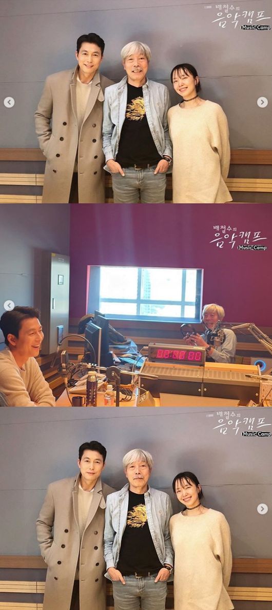 Actor Jung Woo-sung and Jeon Do-yeon met Bae Chul-soo.Bae Chul-soo told his SNS on the 22nd, Jeon Do-yeon, the main character of the movie The Animals Who Want to Hold the Jeep, Jung Woo-sung.Wednesday evening at 7 pm, Bae Chul-soos music camp with the article posted together.Jung Woo-sung and Jeon Do-yeon and Bae Chul-soo posed in a friendly pose with arms crossed side by side.The fashion of Jung Woo-sung in a trench coat and Bae Chul-soo in a blue shirt catches the eye; Jeon Do-yeon boasted an unchanging elegance with a bright smile.The Animals Who Want to Hold a Jeep (director Kim Yong-hoon, Delivery Distribution Megabox Central PlusM, Production Co., Ltd.) Bi-Entertainment and Megabox Central PlusM), starring Jung Woo-sung and Jeon Do-yeon, are crime plays by ordinary humans planning the worst hantang to take over the last chance of their lives: money bags.February 12th