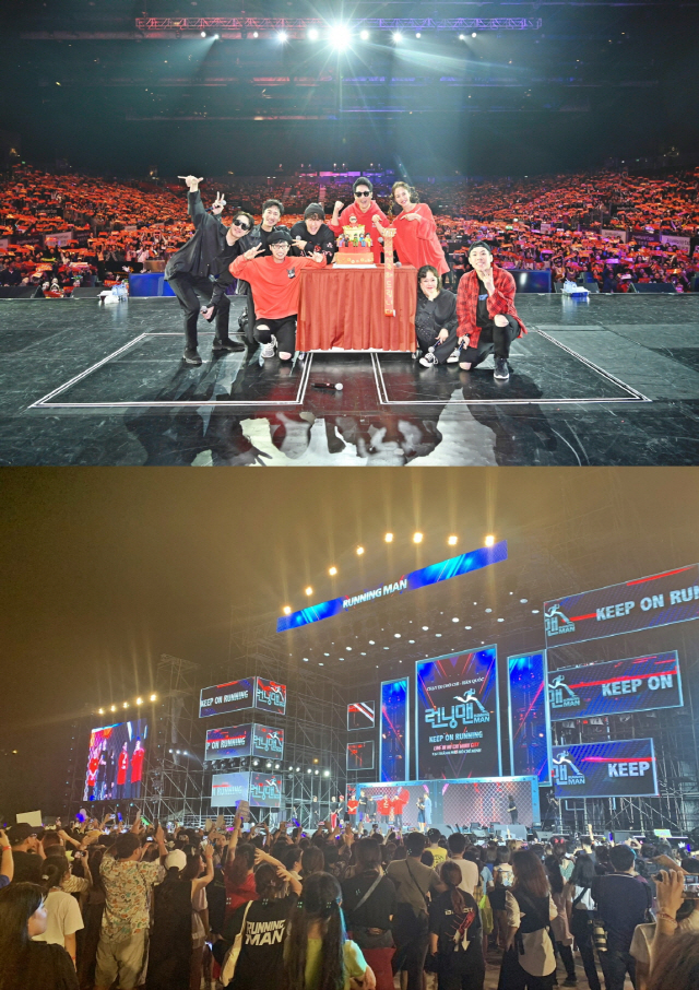 SBS Running Man, which celebrates its 10th anniversary this year, recorded a phenomenal ticket sales rate as it embroidered the first start of Asian fan meeting tour at Philippines Manila on the 9th of next month.This was a record of the sales of the Vietnam Ho Chi Minh fan meeting performance ticket sold on December 1 last year in a month. At that time, the Vietnam performance ticket sold 9,000 copies in the opening day, recording the highest sales rate in Southeast Asia.With this record breaking, Running Man has once again proved to be a powerful Korean Wave content that has been steadily loved both in Korea and abroad for 10 years.Meanwhile, SBS will announce the news of the joint production of Philippines Running Man, which is being promoted with Philippines local partners, at the end of fan meeting, and release plans for Running Man to enter the Philippines in earnest.