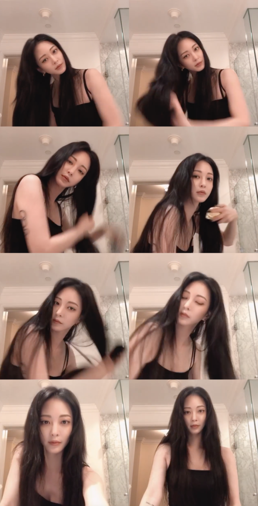 Actor Han Ye-seul reveals charming routineHan Ye-seul posted a video on his 26th day with a message Hello Sweety #mydailyroutine on his instagram.In the video, he is brushing carefully with his black long straight hair hanging down.One Tattoo is seen on his arm because he is wearing a black sleeveless; he previously revealed he had 12 Tattoos.He also boasted an extraordinary blonde and colorful hair color, and he turns into an alluring black hair and attracts attention again.Han Ye-seul appeared on MBC entertainment program Sisters Rice Long last year and collected topics.After Tattoo, the nose-gain fashion also made the online shake, and he has a character named Yeniper in the game Witzer through YouTube channel.I was besieged by Yeniper, he said.SNS