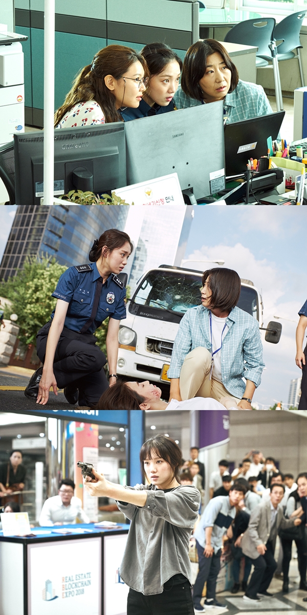 MBC Set a unique line film Miss & Mrs. Cops is a hot topic.Miss & Mrs. Cops is a comedy released in May last year, starring Ra Mi-ran, Lee Sung-kyung and Yoon Sang Hyun.Detective Miyoung of the legend 0 ranking of civil service room and the current detective wisdom pushed to the civil service room are the stories of unofficial investigation of digital sex crimes.Miss & Mrs. Cops recorded a cumulative audience of 1,625,528 at the time of its release.Meanwhile, Miss & Mrs. Cops was organized at 8:30 pm on MBC on the 27th of the New Year holidays.