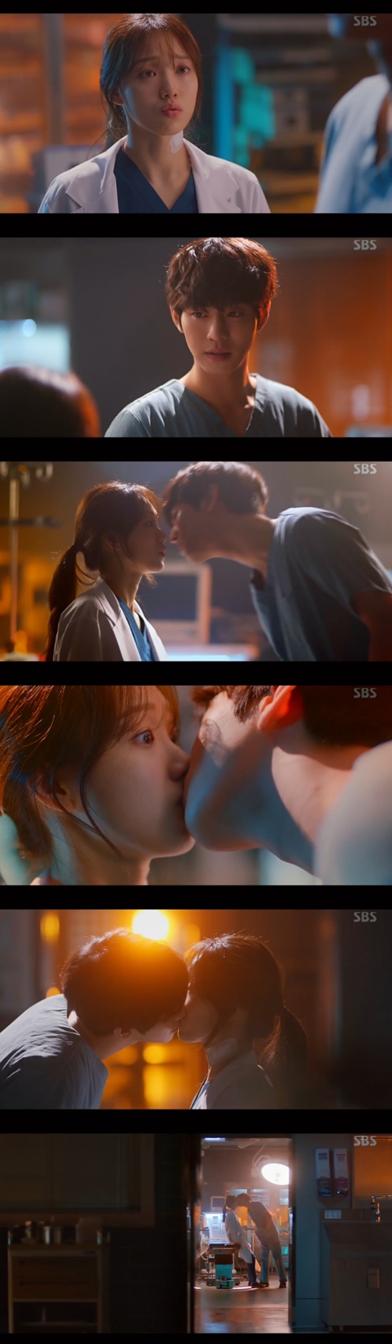 Ahn Hyo-seop kisses Lee Sung-kyungIn the 8th episode of SBSs Romantic Doctor Kim Sabu 2 broadcast on January 28 (playplayplay by Kang Eun-kyung/directed by Yoo In-sik) Seo Woo Jin (Ahn Hyo-seop) kissed Cha Eun-jae (Lee Sung-kyung) with a meaningful word.Cha Eun-jae was in a crisis of dismissal and said, In fact, violinist was a dream. I cried and folded two days when I said that Mr.I dont think he has any talent on this side, he said, and Seo Woo Jin overheard the remark. Kim Sabu (Han Seok-gyu) told Cha Eun-jae, Is everything okay? Its not your fault.I am grateful for saying so, Cha said.In Doldam Hospital, an insured patient who killed two people came in, followed by a paramedic patient.The weapon was a man with a manic renal failure, and the bleeding was severe due to a fight in the prison, and the paramedics were unconscious after being hit in the head to help the drunk.Cha Eun-jae was in charge of the insurgents, and Park Eun-tak (played by Kim Min-jae) was late for his appointment with Yun Are-um (played by So Ju-yeon) to help Cha Eun-jae.Yun Are-um waited for Park Eun-tak and accidentally met his mother, a paramedic guardian, and led him to Doldam Hospital.Yun Are-um said, Lets make a promise again next time, but Park bought a beer and went to Yun Are-um.But Yun Are-um was having a friendly chicken with Seo Woo Jin, and the disappointed Park Eun-tak turned around.Bae Moon-jung (Shin Dong-wook) ate with Cha Eun-jae and asked if he knew about the work of Seo Woo Jin parents, and Cha Eun-jae was surprised to learn that Seo Woo Jin lost his parents in junior high school.Yang Ho-joon (Ko Sang-ho) asked Cha Eun-jae to find another hospital soon, and Seo Woo Jin witnessed it and asked what is going on, but Cha Eun-jae did not answer.Joo Young-mi (Yoon Bo-ra) noticed the strange atmosphere between her crushing Park Eun-tak and Yun Are-um, and Yun Are-um was caught up in a couple after saying what she had promised Park Eun-tak and beer.When Yun Are-um worried about Park Eun-taks how to do it, Park Eun-tak said, There was a person who was saying, I could not express it until he left and it was over.Im not going to do that in the future, he confessed.Paramedics were diagnosed with brain death and Cha Eun-jae proposed an arms transplant.When Seo Woo Jin opposed it, Cha Eun-jae replied, Is it because it is a weapon? And the paramedic mother who overheard the conversation withdrew her organ donation consent.However, the paramedic mother was told that she had been bullied by her mother, who was dialyzed by her mother, and that she had killed two perpetrators.The organ transplant was completed safely, and Cha Eun-jae told Oh Myung-sim (Jin Kyung) that he seemed to be looking for the wrong answer.Oh Myung-sim advised me not to meet the answers of others but to find my answers. Cha Eun-jae first visited the weapon and became a model, and said, It will be good for me and help society.Next, Cha Eun-jae visited Yang Ho-joon and declared that he would not move the hospital.Yoo Gyeong-sang