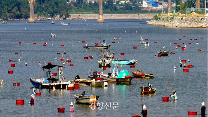 섬진강문화유산재첩 이미지
