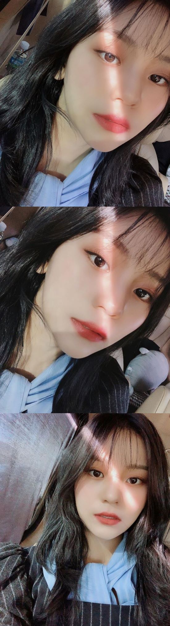 Group GFriend member Umji boasted a pure beauty.On the 4th, Umji posted several photos and articles titled Insta Sensibility, Please Pass through the official GFriend Instagram.In the open photo, Umji stares at the camera in the car, which creates a clean atmosphere with Umjis long black hair and concave features.The netizens responded in various ways such as pass, pretty, cute and lovely.GFriend, whose Umji belongs, released his mini album :LABYRINTH on the 3rd.Photo: GFriend Official Instagram