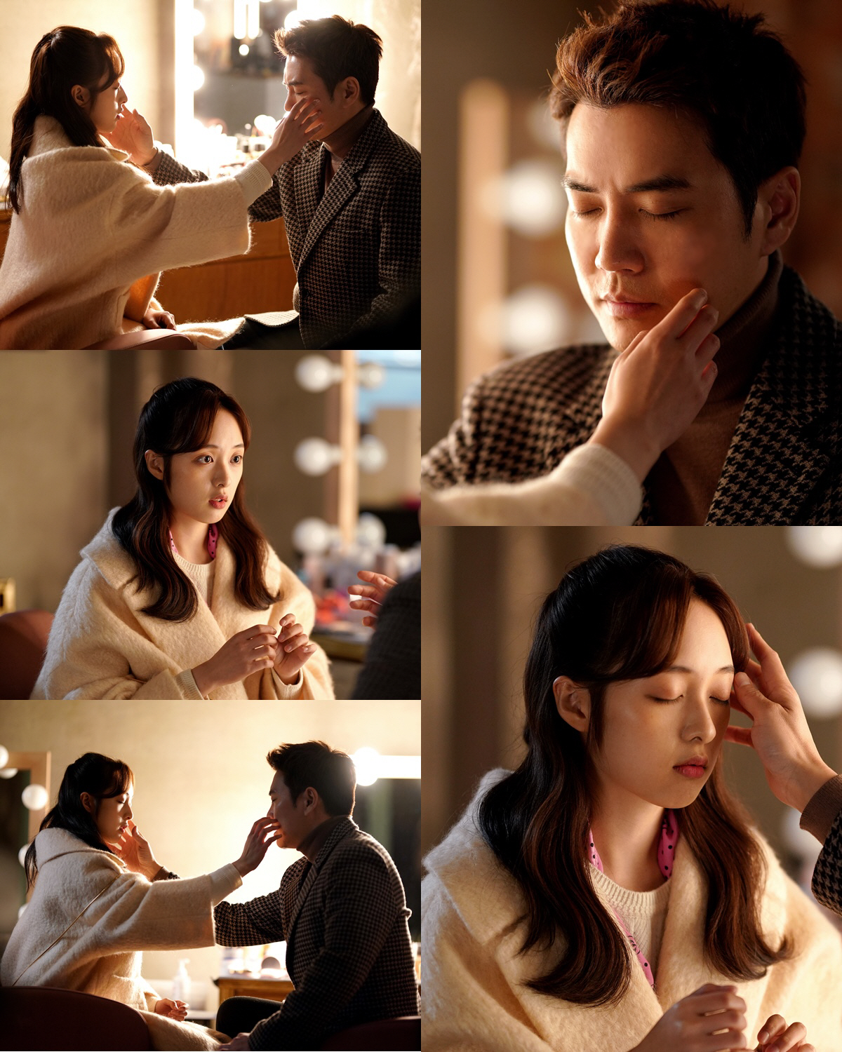 Ju Sang Wook and Kim Bo-ra are captivating each other with a breathtaking moment one second ago touch each other.In the 11th episode of Channel As Golden Touch (directed by Min Yeon-hong/playplayplay by Ahn Ho-kyung/Produced by MI, Kahaani Networks), which will be broadcast today (7th), the tension of Ju Sang Book (Cha Jong-hyok station) and Kim Bo-ra (Han Soo-yeon station) is revealed, and the expectation of the house theater is full. The skyrockets.Earlier, Cha Jong-hyok (Ju Sang Wook) and Han Soo-yeon (Kim Bo-ra Boone) opened a small makeup shop after the Cha Beauty collapsed and announced a new start.Together, they overcame the crisis and gradually came closer to each other, giving an exciting Kahaani and romance at the same time.Especially at the end of the last broadcast, the pink ending, which looks at each others eyes with the name of the make-up shop, sniped the hearts of viewers and stimulated the desire of the main room shooter this week.In the meantime, Cha Jong-hyok and Han Soo-yeon attract attention with their curious pose.It is curious and excited with the beautiful pose that puts hands on each others faces under the light of the light.Through make-up, the relationship between those who are getting deeper and deeper makes the viewers thrilled.In addition, Han Soo-yeon is not sure whether his favorite mind of Cha Jong-hyok is a rational emotion yet, and the unpredictable thumb ride of the two people maximizes the fun of the drama.Ju Sang Wook and Kim Bo-ras epileptic pink airflow can be seen on Channel As Golden Touch, which airs today (7th) at 10:50 p.m.