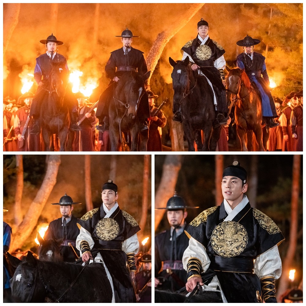 Gan-taek Kim Min-kyu was spotted leading the entire army with charisma.On the 7th, the production team of TV Chosun Kang Taek released still photos of Lee Kyung (Kim Min-kyu), who is leading soldiers armed with guns.In the photo, Lee is standing at the forefront wearing a black coating, especially his charismatic eyes and facial expressions.Here, Torch, who illuminates the dark forest, is foreseeing a large Battle of Okinawa to come.The details can be found at 10:50 pm on the 8th.