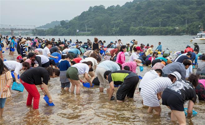 섬진강문화유산재첩 이미지