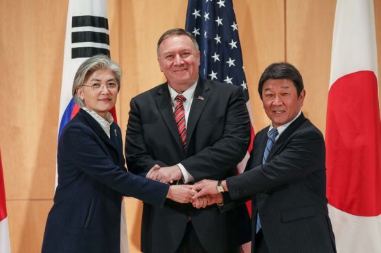 한달만에 獨 뮌헨서 만난 '한미 외교장관'..