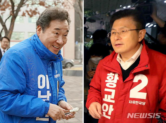 이낙연·황교안 주말 종로 大戰..'쓴소리 경청' '청년 공략'