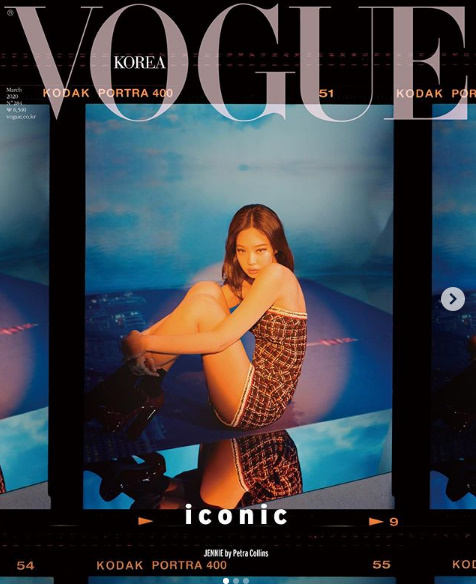 Group BLACKPINK has decorated the magazine cover.Famous photographer Petra Collins released a photo of the magazine Vogue cover taken with BLACKPINK on her SNS on the 16th.BLACKPINK in the public photos created a subtle atmosphere. BLACKPINK members filled the cover with their own atmosphere together.The luxurious atmosphere of BLACKPINK members catches the eye.BLACKPINK was named BEST GROUP at the SSE Live Awards 2019 and then won the EVENT OF THE YEAR award for the two-time winner.