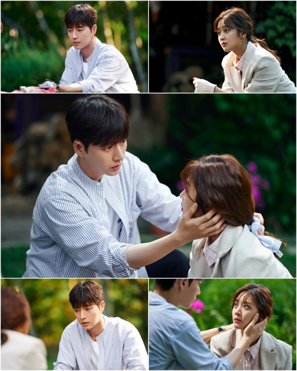 Forest Park Hae-jin - Jo Bo-ah forms a chewiness with the much closer to the repairman screen with a static feeling.Park Hae-jin - Jo Bo-ah was relegated to the unrealistic Romantic Kang San-hyuk station and the Mea-ryeong hospital, which knew his goodness too well, without any of them in KBS 2TV Wednesday-Thursday evening drama Forest, but he was gradually playing the role of Jeong Young-jae, who overcomes his trauma.The two are showing a long and long tit-for-tat, which has not won or lost since the life of two roofs, and are showing a ticky chemi.In the last broadcast, Kang Sang Hyuk and Jung Young-jae argued about the good of their relationship.Among them, the intense kiss ending of the two people was drawn, raising questions about the direction of healing romance in the forest.In this regard, Park Hae-jin - Jo Bo-ah is caught facing each other with his hearty eyes after opening the House Garden Repair Center, where the wind is flowing.In the drama, Kang Sang-hyuk was able to repair the bicycle of Jung Young-jae, who broke down.Kang Sang Hyuk and Jung Young-jae exchange screwnuts with spanners and talk about them. Soon Kang Sang Hyuk binds Jung Young-jaes hair released with Get Out Your Handkerchiefs and wraps his face and sends a friendly look.While there has been a long silence, there has been a growing interest in the broadcast on the 19th, what has changed the relationship between the two since the Steady Kiss.Park Hae-jin - Jo Bo-ahs kiss imminent scene was held at the museum in Hoengseong-gun, Gangwon-do.When they arrived at the scene, they chose the props to be used for shooting, and tried to dissolve the costume and the atmosphere of the scene.Park Hae-jin, in particular, prepared professional gloves, not general woodworking gloves, saying that Kang San-hyuk would not do a lot of repairing bicycles, and Get Out Your Handkerchiefs, which will tie Jung Young-jaes head in the play, showed a meticulous aspect of bringing different things.In addition, the two of them were immersed in the cat in the museum and put it on the camera for a long time, and they had time to quiz the dialect in the script.Then, when the filming began, Park Hae-jin Jo Bo-ah drew a long breath of scanes together, and read the flow of emotions and expressions of the opponent, and showed the admiration of those who watched the tickling and chewy performance.Park Hae-jin - Jo Bo-ah, after reading the script, delicately melted what they felt in the scene, exploding the sensitivity of forest romance, the production team said. I would like to ask for your interest in the 13th and 14th broadcasts, which will be filled with excessive development of the sugar content of Gangjeong Couple and unexpected reversals.Meanwhile, KBS 2TV Wednesday-Thursday Evening drama Forest is broadcast every Wednesday and Thursday at 10 pm.