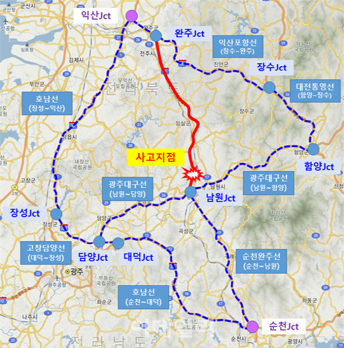 북남원IC(완주) 이미지