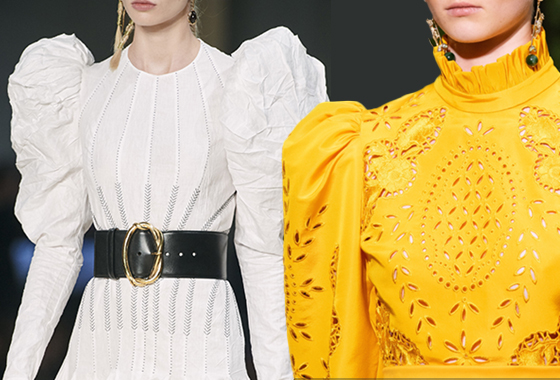 알렉산더 맥퀸, 어덤 2020 S/S 컬렉션/사진=각 브랜드