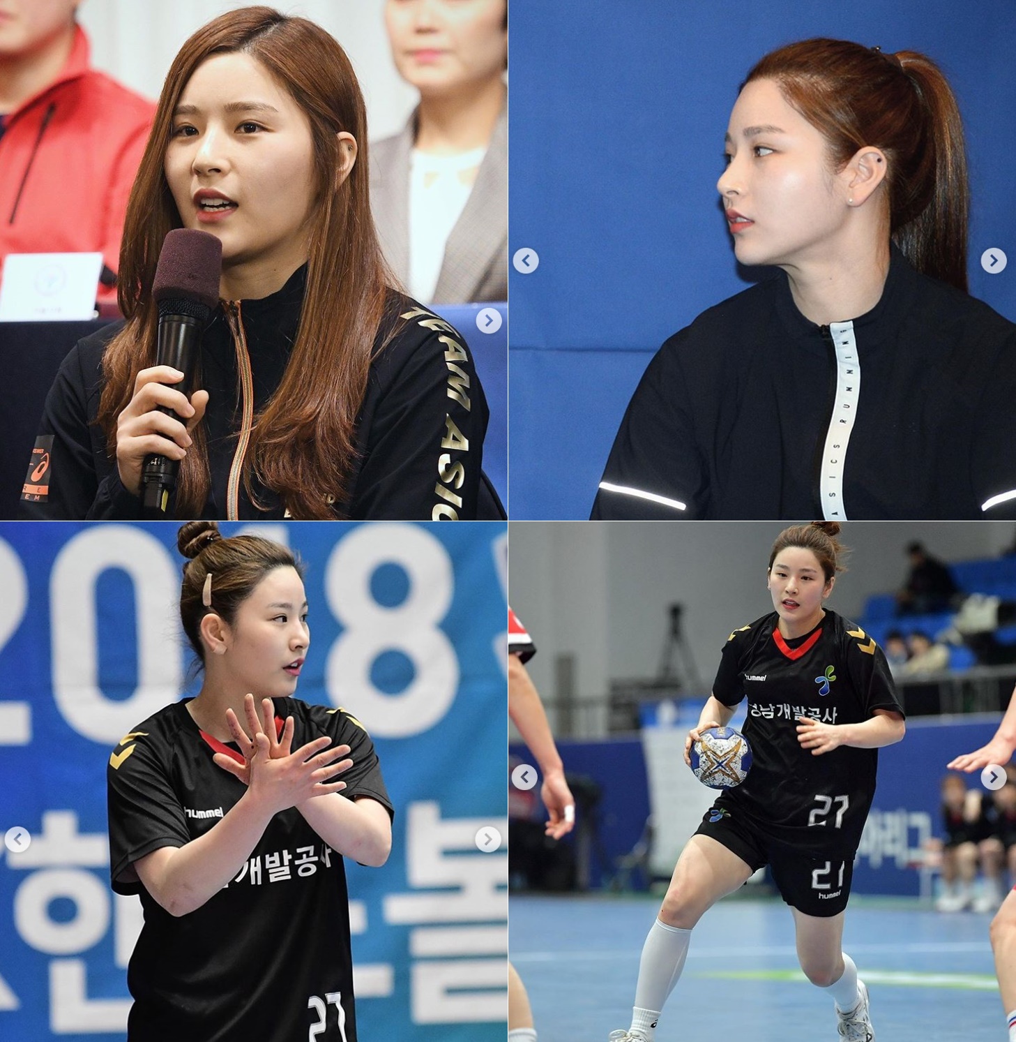 Handball player Park Ha-yan is under the spotlight as actor Shin Se-kyung Similiar Beautiful looks.In JTBC3s Bangguseok Interview, which aired on the 25th, Park Ha-yans interview was released. Park Ha-yan is currently in charge of center back at Yangsan Development Corporation.Park Ha-yan said, I was a track and field athlete in my fourth grade in elementary school, but coach Handball was an acquaintance of a physical education teacher at the time. I liked to run and liked exercise, so I liked it.She passed the entrance test at once and became a Handball player.Park said, I did not even know what Handball was at first, he said. I followed it so I learned what Handball was and it was fun to try.After the broadcast, Park Ha-yan was attracted to the players.On the 26th, HandballTV official Instagram posted several photos of Park Hae-yan with the article The # Silmon Fairy # Park Hee-yan player hard hair # Shin Se-kyungSimilar # Two Shots on the 26th.The outstanding beautiful looks caught my eye.Born in 1993, Park Ha-yan joined Yangsan Development Corporation in 2012 and is active.In the second round of the 2019-2020 SKHandball Korea League Womens Division held at Samcheok Gymnasium in Gangwon Province on the 16th, SK led the team to a 36-32 victory with a solid defense in the game.