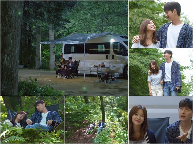 This is the romance restaurant.Forest Park Hae-jin - Jo Bo-ah goes on a sweet Teardrop trailer trip to overcome each others wounds with deepened love.Park Hae-jin - Jo Bo-ah is a drama about KBS 2TV drama Forest (playplayplay by Lee Sun-young / directed by Oh Jong-rok / Production IHQ, Star Forces, and Gaji Contents) and has been transformed into a god of love, which has disappeared without any hesitation from Jung Young-jae (Jo Bo-ah) after starting his love, He plays the role of Jung Young-jae, who is full of laughter in love, and is creating Romance Phytoncide.Above all, in the last episode, Kang San-hyuk (Park Hae-jin) and Jung Young-jae (Jo Bo-ah), who started full-fledged love, poured out affection toward each other without hesitation, and sweetly doord the house theater.Kangsan Hyuk set up a breakfast for Jung Young-jae, and Jung Young-jae expressed his affection for Kangsan Hyuk on his way to work.As each others thoughts deepen, the tension increased as it included the appearance of Kang San-hyuk running to Jung Young-jae, who is not contacted at the last ending, and Jung Young-jae, who faced the dreary Cho Kwang-pil (Kim Young-pil).In this regard, on the 5th (Today), Park Hae-jin - Jo Bo-ah will go on a Phytoncide Teardrop trailer tour, which will briefly show the complexity and look only at each other.In the drama, Kang Sang-hyuk prepares a teardrop trailer for Jung Young-jae and goes on a trip.The two of them run on the Teardrop trailer, and they go down to the beautiful scenery and take a nap in the forest while enjoying the scenery, and they talk about the fireflies while looking at the fireflies on the side of the darkness.Moreover, in the pre-released video today (5th), a scene was released in which Jung Young-jae honestly confided in Kang Sang-hyuk about the trauma he had in the meantime.Jung Young-jae felt that he was an unhappy person, but when he met Kang San-hyuk, he realized that he was not cursed.Then, as the appearance of Jung Young-jae, who feels more warm to Kang San-hyuk and Kang San-hyuk, who are holding such a Jeong Young-jae, is unfolded, attention is drawn to how the honey-dal romance of Kang Jeong couple, who share and overwhelm the pain, will develop.Park Hae-jin - Jo Bo-ah took part in the Phytoncide Teardrop trailer tour in various parts of a temple in Pyeongchang-gun, Gangwon-do.The two people who showed up at the scene gave a nice greeting to the staff and poured their admiration into the beautiful scenery spread throughout.The two people who started shooting then combined more romantic elements like the adverb craftsmen, bringing them to life on the scene.Hi Park Hae-jin and Jo Bo-ah, along with Kang San-hyuk and Kang San-hyuk, who want to give everything in the world to Chung Young-jae, expressed Jeong Young-jae, who is not afraid of anything, in detail, and created a strongest romance restaurant.Park Hae-jin and Jo Bo-ah are shining with a special smoke breath that fits even if they meet their eyes, the production team said. Please expect a broadcast on the 5th (today) that Forest will show the Phytoncide romance that will heal and overcome each others wounds as the Gangjeong couple gets closer.KBS