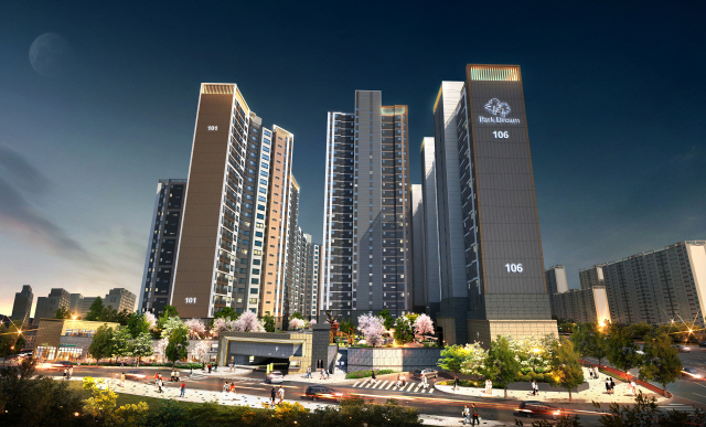 화성파크드림 아파트 조감도