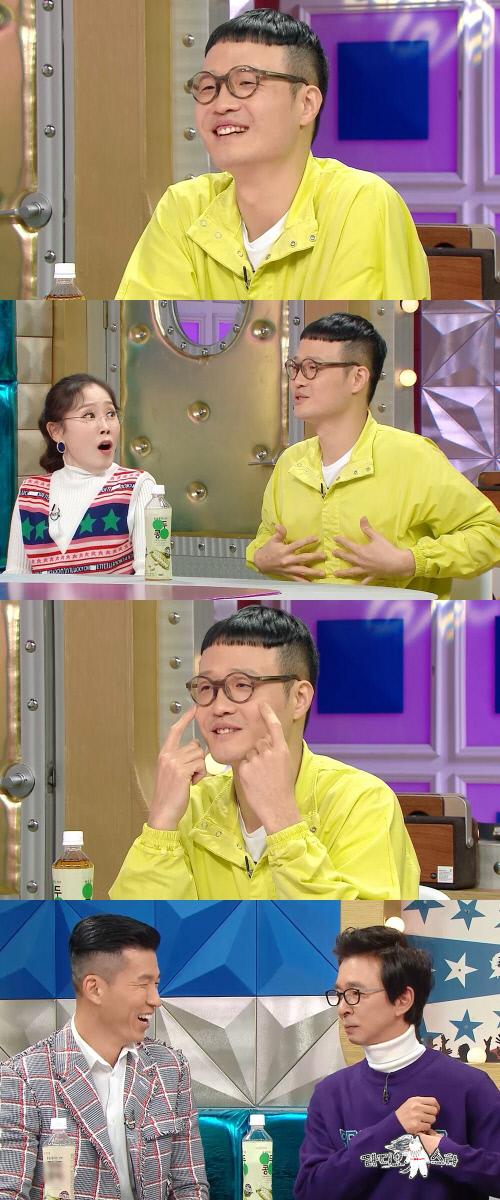 MBC Radio Star, which will be broadcast on the 11th, will feature Parents for the first time, starring Park Hyun-bin, Lee Ha-jung, Park Seul-gi and Jo Jung-chi.Jo Jung-chi is curious about why he waited for Radio Star recording, and he catches his attention with a different style.The recent Roy style of Park Seo-joon, which is popular, is a form of transformation, but the cast members are curiously excited about it.Jo Jung-chi proves her daughter fool aspect with her daughters episode: she brought her daughter to a daycare center and stole tears alone.He says,  (going home) I shed tears. I wonder what the daughters behavior would have made him cry.In addition, Jo Jung-chi reveals his wife Choi Jung-ins breathtaking habit and attracts attention.Kim Kook-jin, who heard this, defended Choi Jung-in and the controversy grew.He will also add laughter to his wife Choi Jung-in and the style of fighting between the drama and the drama.Radio Star will air at 11:05 p.m. on the 11th.Photo  MBC Provision
