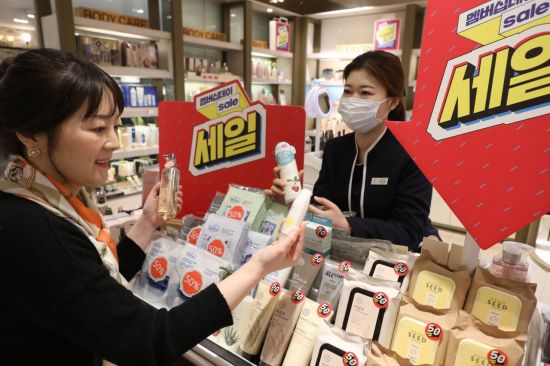 롯데백화점더페이스샵 이미지