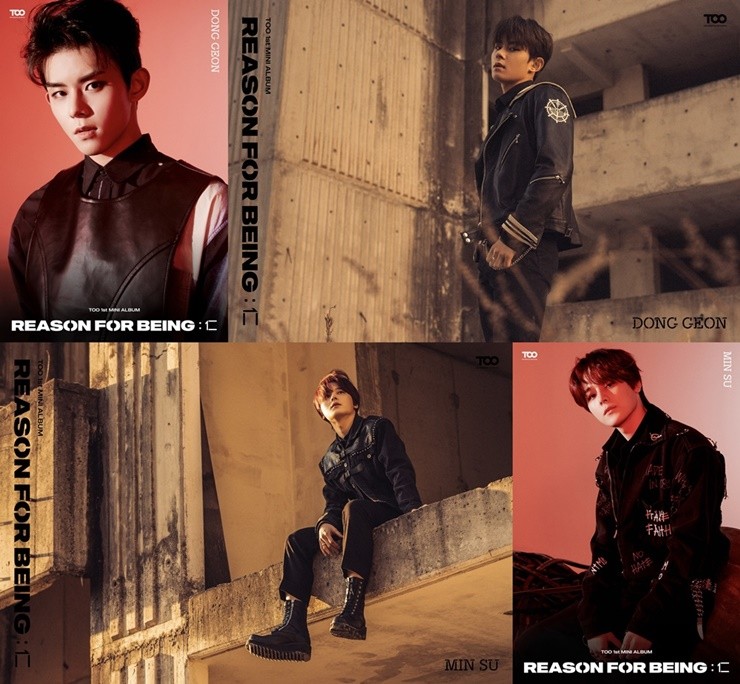 New group TOO (Tee see) The same conditions and Minsu stimulated the womans feelings with a young visual.At 0:00 on the 12th, TOO released the concept photo of 1st Mini album Reason for being: (Reason for Bing: In) The same conditions, Minsu through official SNS.The same conditions showed off her glamorous look as she flaunted her dark eyebrows, a stiff nose and sleek jawline.The same conditions, which have both a variety of hairstyles and uniform style fashions, are foreseeing a changeable charm in the future.Minsu, who is impressive with his subtle and gentle eyes, boasts a young visual in his personal concept photo.TOO stands for Ten Oriented Orchestra and means Orchestration aiming at 10 Asian values.