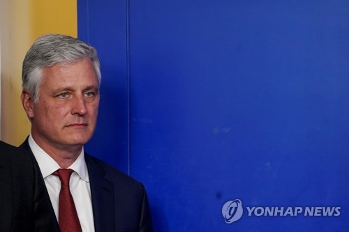 로버트 오브라이언 백악관 국가안보보좌관 REUTERS/Kevin Lamarque/File Photo