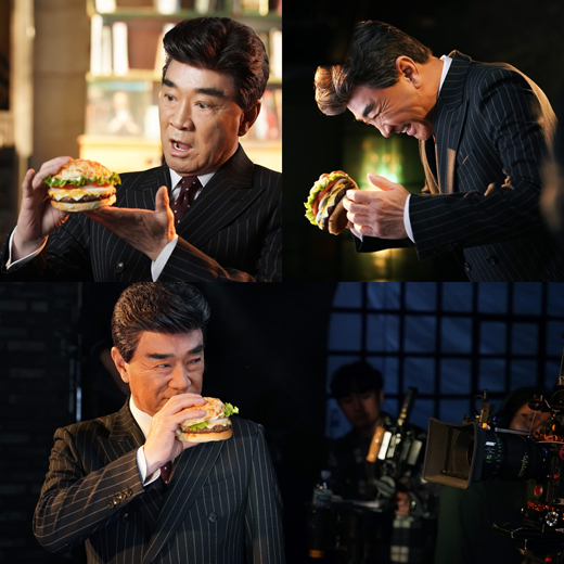 Actor Lee Deok-hwas Hamburger brand Burger King behind-the-scenes photo has been unveiled.On the 13th, Burger King released the AD shooting behind-the-scenes cut of The Quattro Cheese Model Lee Deok-hwa.Lee Deok-hwa in the photo emits an intense presence with his unique charismatic eyes and perfect suit fit under the atmosphere reminiscent of a noir movie.Lee Deok-hwa showed a professional aspect, such as monitoring the long shooting and the shooting cut.The same ambassador also varied in various ways, and the humorous Wing it was poured out to make the atmosphere of the scene pleasant and cheerful.In particular, Lee Deok-hwa led the shooting scene by using his signature Please in the right place, and constantly led the laughter and applause of the staff.Lee Deok-hwa, who has been working as an MC on the cable channel MBC Everlon I am Trot Singer recently, is receiving favorable reviews from viewers due to its mid-life and clean progress.