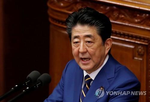 아베 신조 일본 총리 [로이터=연합뉴스 자료사진]